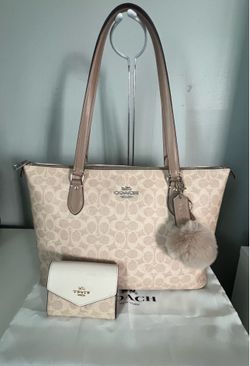 Coach Gallery Tote Bag With Wallet