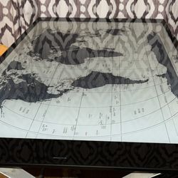 Glass Table “whole World”