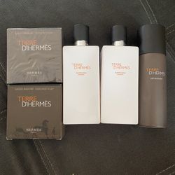 Terre D'hermes Men's Soap, Deodorant And Shampoo 