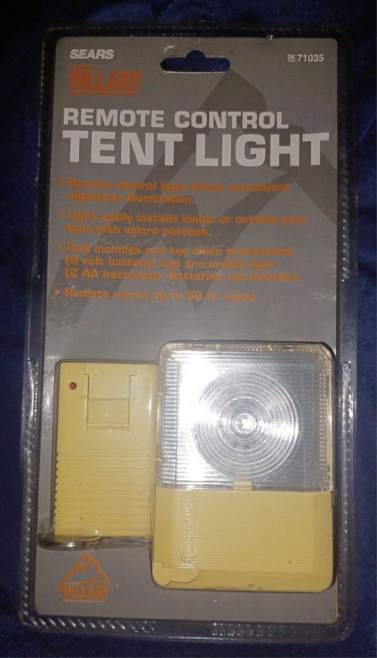 Tent Light With Remote