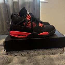 Jordan 4 Red Thunder 
