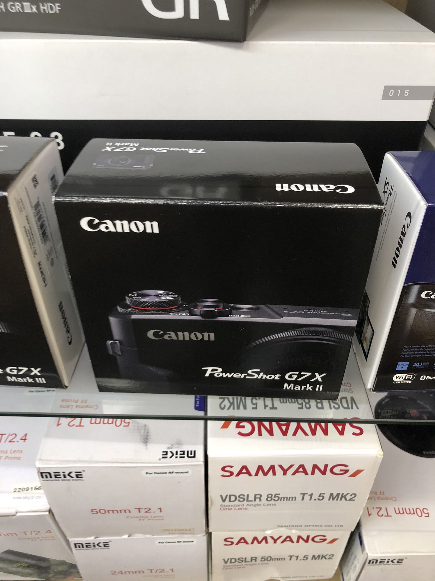 Canon powershot G7X Mark II