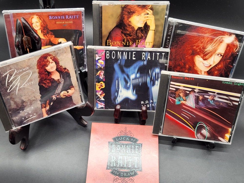 Bonnie Raitt 7 Album CD Music Collection