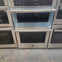 Amazing JENNAIR RISE 27 Inches Combination Wall Oven And Microwave JMW2427LL