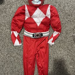 Power Ranger Red Costume