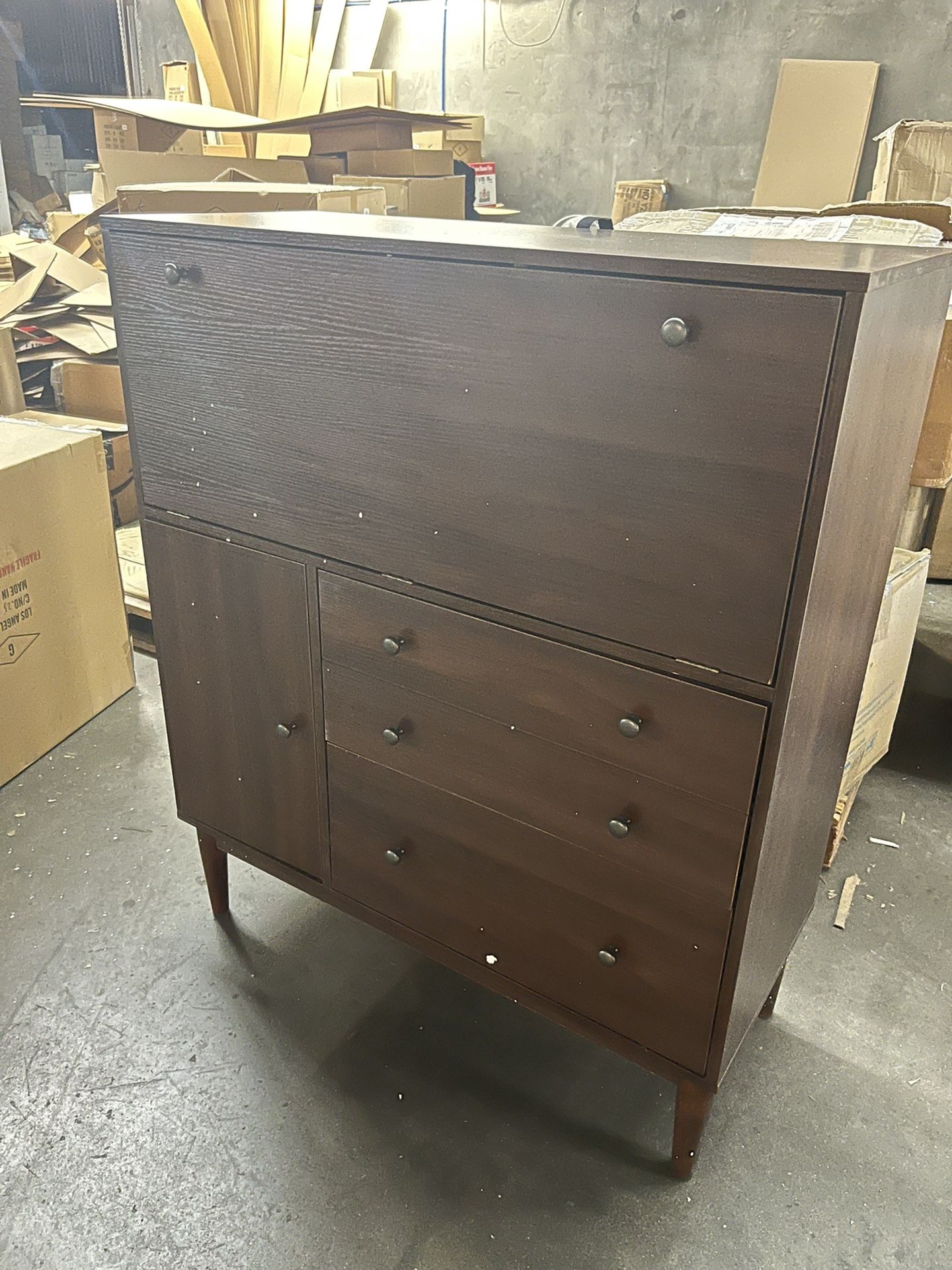 Secretary Desk With Hutch