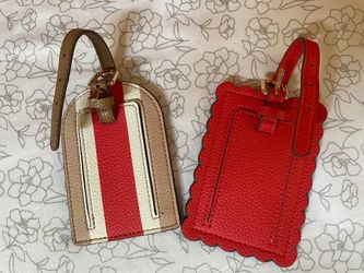 Genuine Leather Luggage Tags