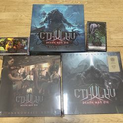 Cthulhu Death May Die All Knowing Pledge NIB