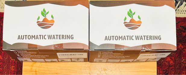 2-Pack Automatic Drip Irrigation Watering System Kit – Brand New In Box!