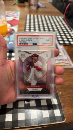2025 Shohei Ohtani pink foil /125