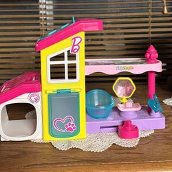 Fisher Price Little People Barbie Play and Care Pet Spa Works Sounds Interactive