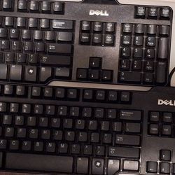 2 Dell Keyboards $5 Each