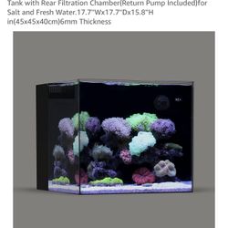 Complete Rimless Fish Tank Setup – 20 Gallon w/ Stand