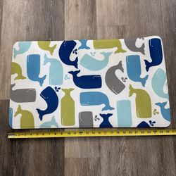 Pillowfort Whales Bath Mat