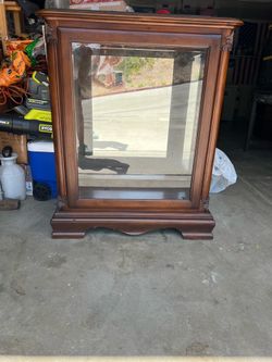 Cherry wood curio
