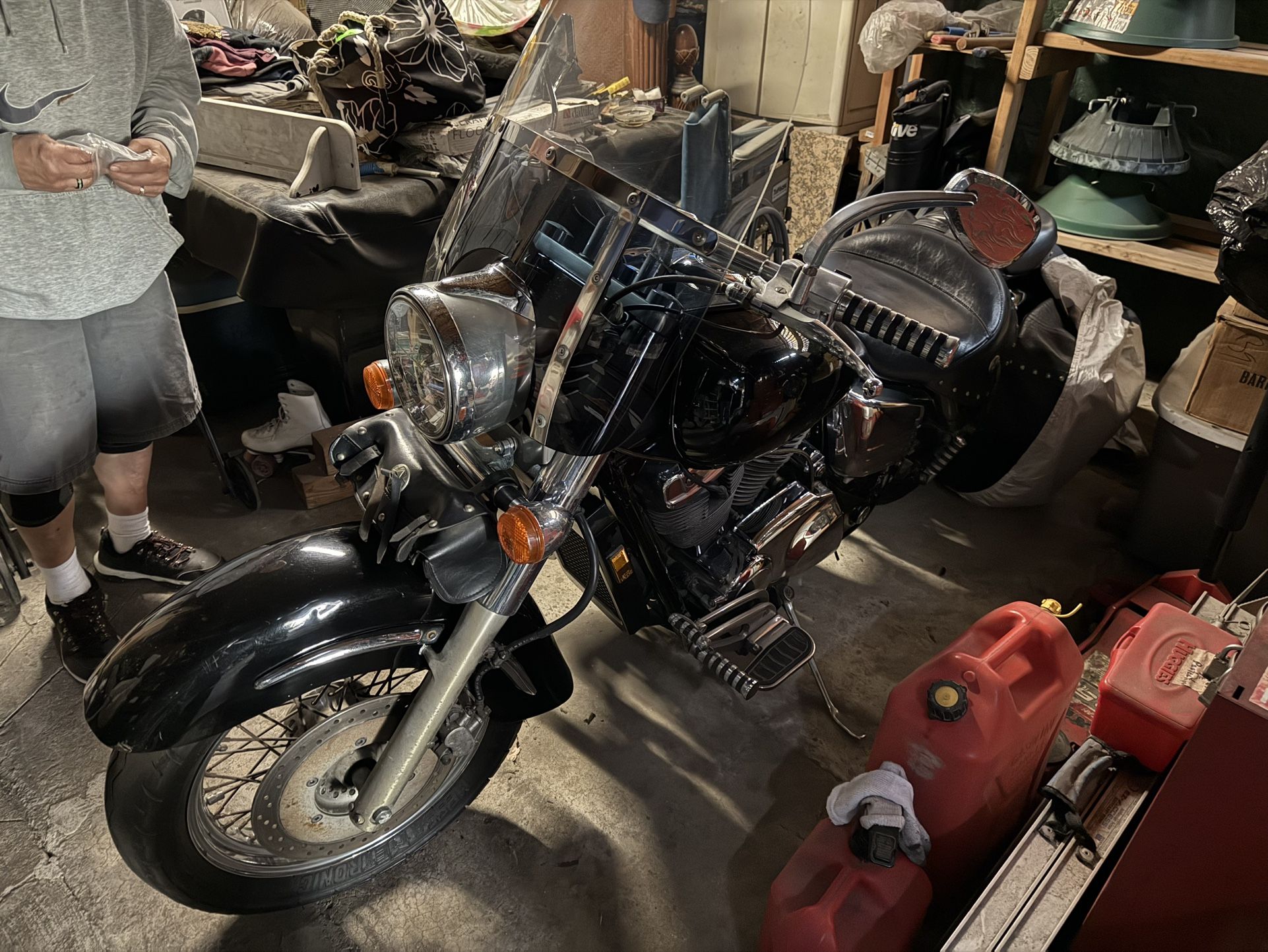 1998 Honda Shadow Aero Motorcycle