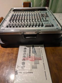 Music 24 Channel Mixer With Hard Case