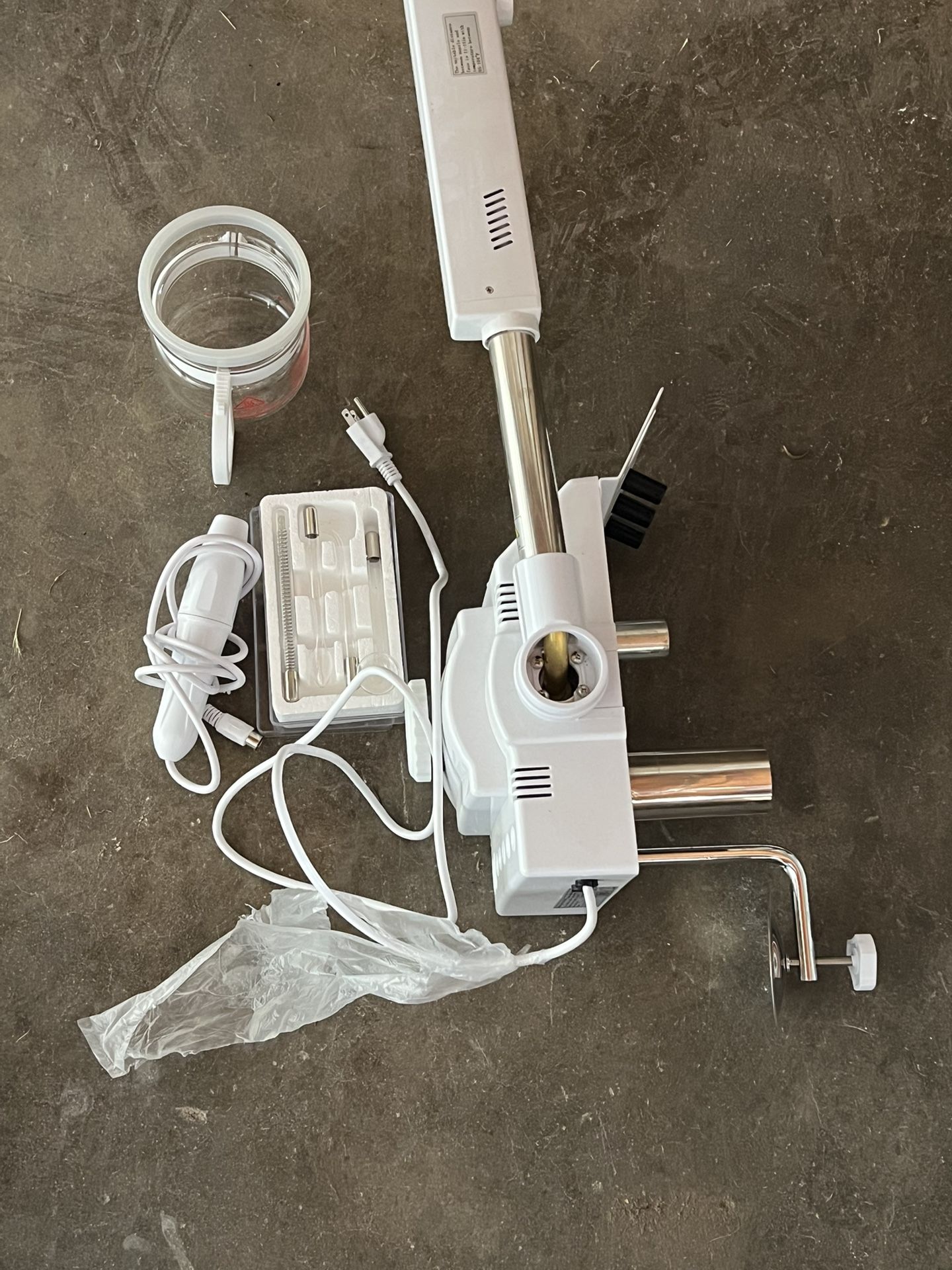 Facial Steamer And High Frequency Wand