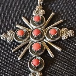 Zuni Vintage Native Cross 