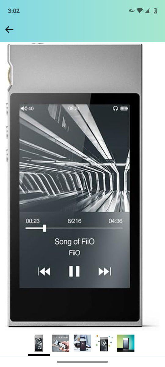 Portable Hi -Fi  MP3 Player with Amp & DAC