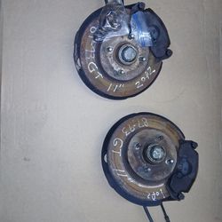 87-93 Mustang GT 11" FRONT ROTORS AND SPINDLES FOXBODY 
