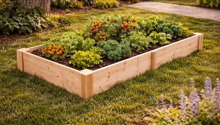 Cedar Raised Garden Bed Built to Last