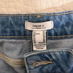 Blue Wideleg Jeans