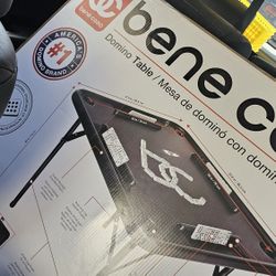 Bene Casa black domino table foldable