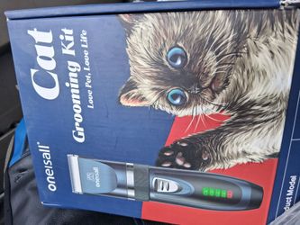 Great set of pet clippers with all attachments and charger