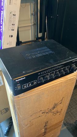 RadioShack PA amplifier