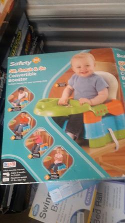 Sit ,snack and eat convertible booster seat