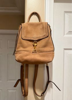 Rebecca Minkoff suede backpack
