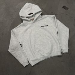Fear Of God Light Oatmeal ESSENTIALS Hoodie