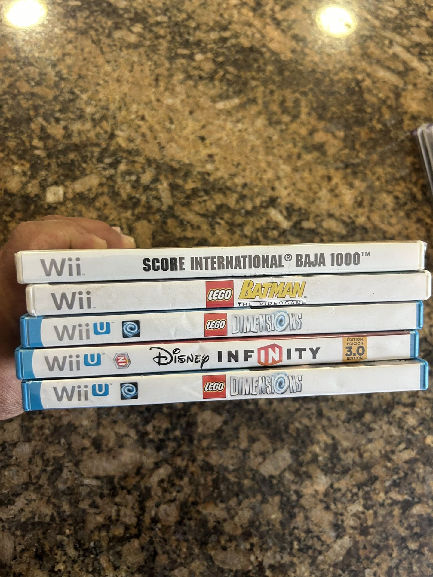 Nintendo Wii Video Games Lot Of 5 In Great Condition