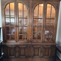 China Cabinet  Approx 7x8 Feet 