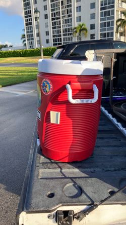 Large Red Igloo Water Cooler Jug