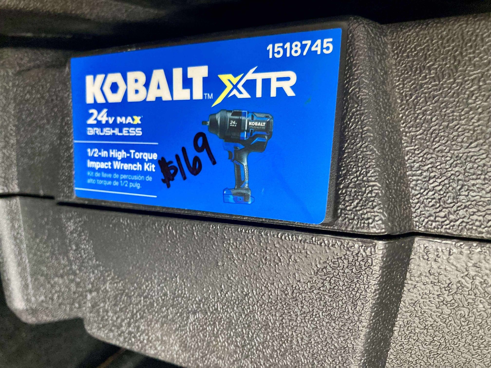 Kobalt 1/2in Impact Wrench Kit