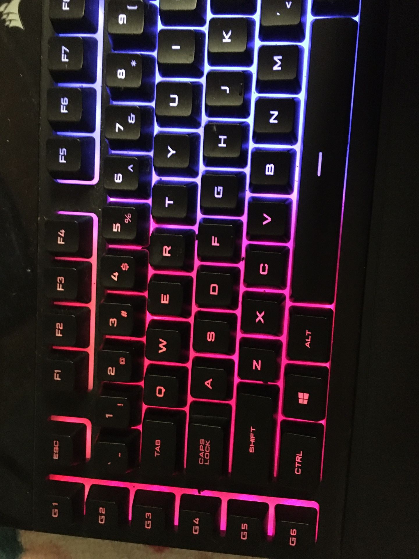 Rgb Corsair keyboard