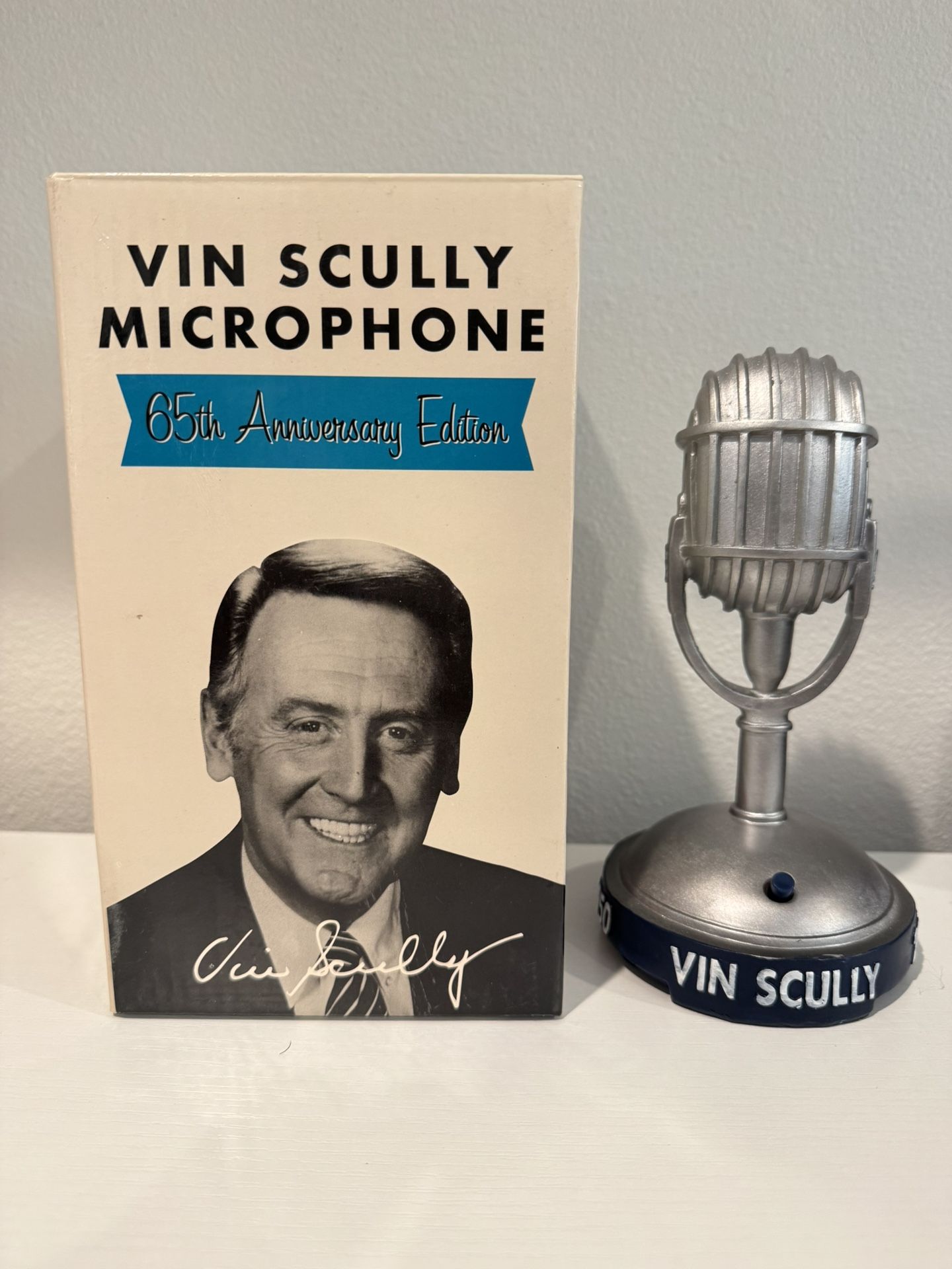 2014 Dodger Stadium Giveaway - Vin Scully Microphone