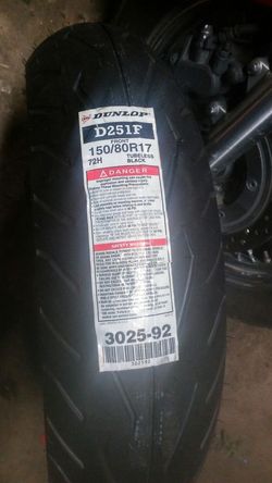 New motorcycle tire 150/80R17