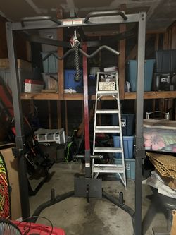 Power Cage With Olympic Bar And Weights $400obo