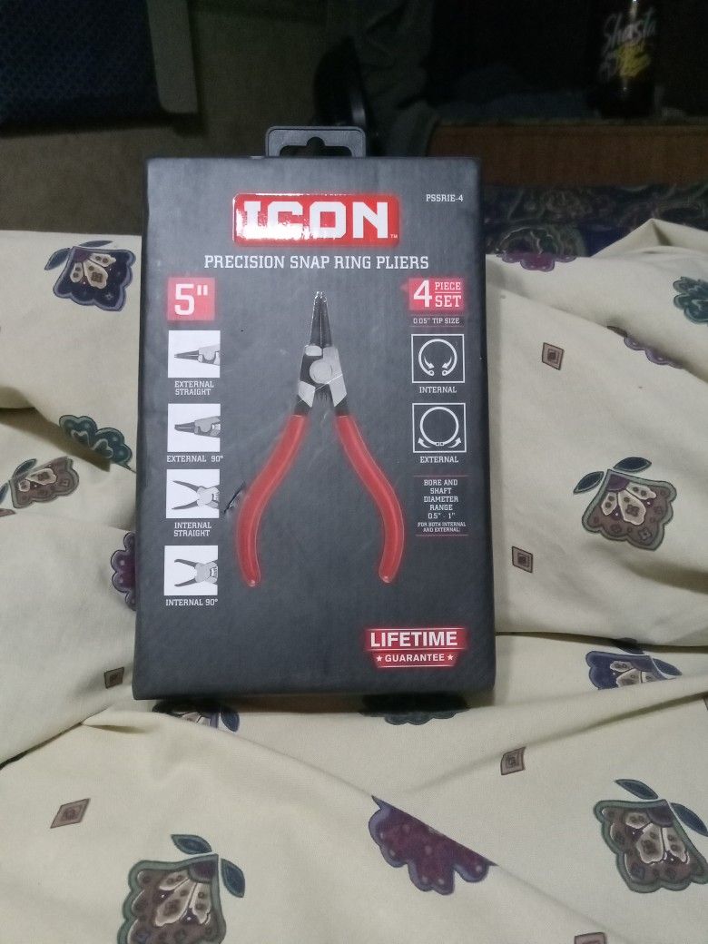 Icon Percision Snap Ring Pliers 