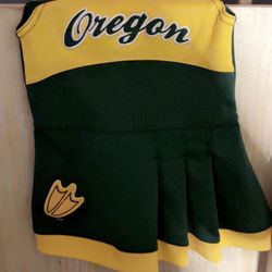 12 month infant girl Oregon Ducks Dress -Excellent Condition 