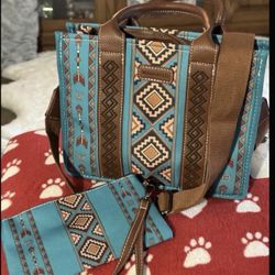 2pcs/set Vintage Top Handle Satchel, Bohemian Shoulder Bag, Women's Retro Handbag & Purse