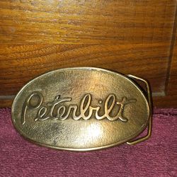 Vintage Peterbilt belt buckle