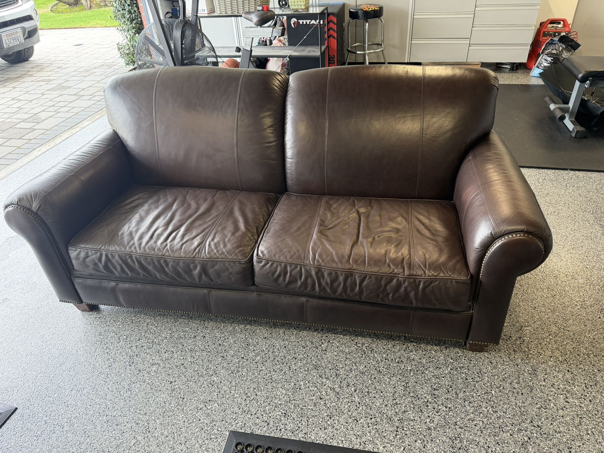 Leather Couch