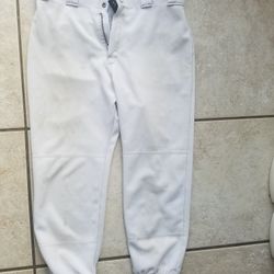 Easton Youth Large White Short Baseball Pants