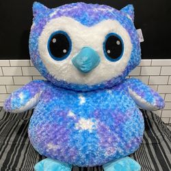 36 Inch Goffa Blue Owl Plush