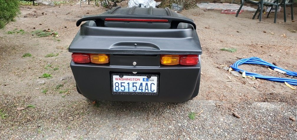 Bushtec Turbo 2 Motorcycle Pull Behind Trailer