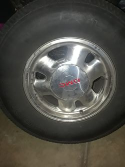 2002 GMC STEEL TIRES
